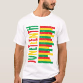 Juneteenth - Zwarte Geschiedenis T-shirt (Voorkant)