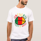 Juneteenth - Zwarte geschiedenis T-shirt (Voorkant)