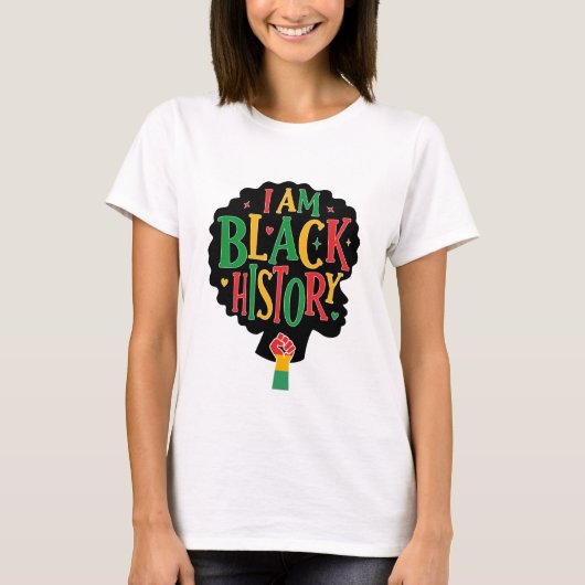 Juneteenth - Zwarte Geschiedenis T-shirt (Voorkant)