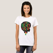 Juneteenth - Zwarte Geschiedenis T-shirt (Voorkant volledig)