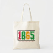 Juneteenth - Zwarte geschiedenis Tote Bag (Voorkant)