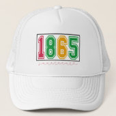 Juneteenth - Zwarte geschiedenis Trucker Pet (Voorkant)