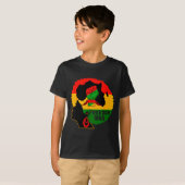 Juneteenth zwarte geschiedenis viering vrijheid t-shirt (Voorkant volledig)
