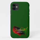 Juneteth Black Independence Case-Mate iPhone Case (Achterkant)