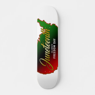 Juneteth Black Independence Persoonlijk Skateboard