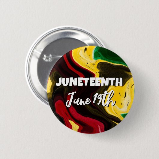 Junetetiende | 19 juni ronde button 5,7 cm (Voorkant /achterkant)