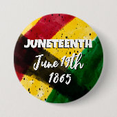 Junetetiende | 19 juni ronde button 7,6 cm (Voorkant)