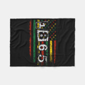 Junetetiende 2 fleece deken (Voorkant (Horizontaal))