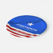 Junetetiende a Celebration of Liberation Papieren Bordje (Gekanteld)