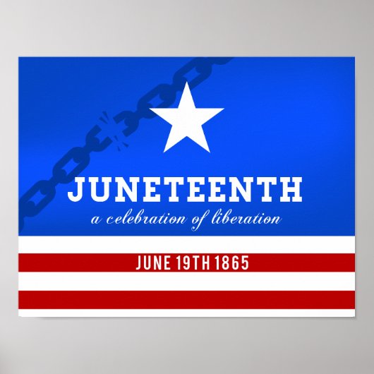 Junetetiende a Celebration of Liberation Poster (Voorkant)