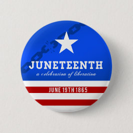 Junetetiende a Celebration of Liberation Ronde Button 5,7 Cm
