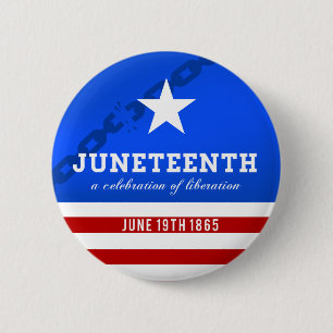 Junetetiende a Celebration of Liberation Ronde Button 5,7 Cm