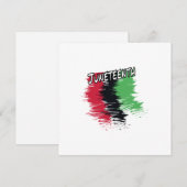 Junetetiende Aankondiging (Voorkant / Achterkant)