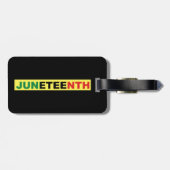 Junetetiende Bagagelabel (Achterkant horizontaal)