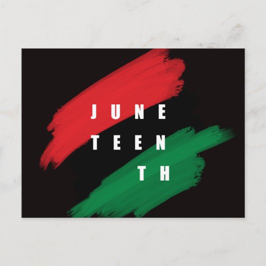 Junetetiende Briefkaart (Voorkant)