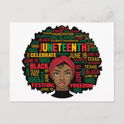 Junetetiende Briefkaart (Voorkant)