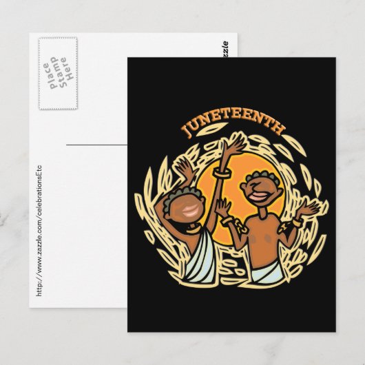 Junetetiende Briefkaart (Voorkant / Achterkant)