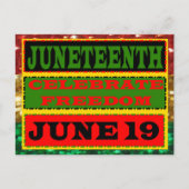 Junetetiende Briefkaart (Voorkant)