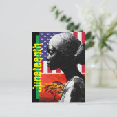 Junetetiende Briefkaart (Staand voorkant)