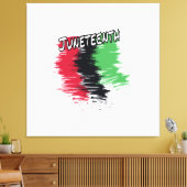 Junetetiende Canvas Afdruk (Insitu (Woonkamer))