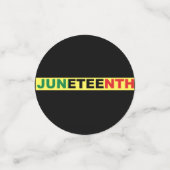Junetetiende Confetti (Kleine voorkant)