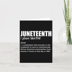 Junetetiende Definition African American Freedom B Kaart