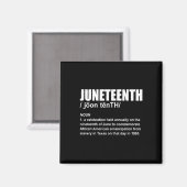 Junetetiende Definition African American Freedom B Magneet (Voorkant / Achterkant)