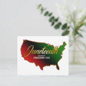 Junetetiende Feestdagenkaart (Staand voorkant)