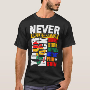 Junetetiende Free Ish Flower Juneteenth is Mijn on T-shirt