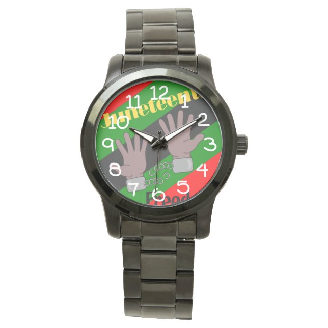Junetetiende Horloge (Voorkant)