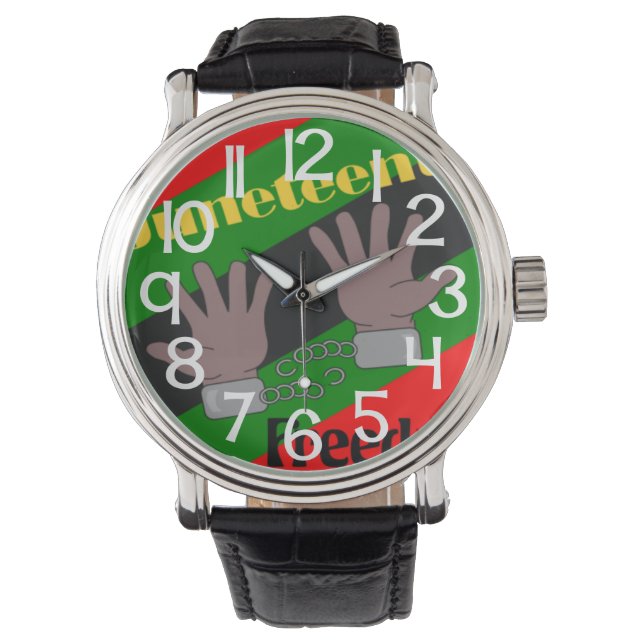 Junetetiende Horloge (Voorkant)
