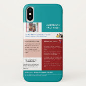 Junetetiende informatieblad Case-Mate iPhone case (Achterkant)