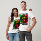 Junetetiende is mijn Onafhankelijkheidsdag Afrikaa T-shirt (Unisex)