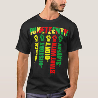 Junetetiende is mijn Onafhankelijkheidsdag feestda T-shirt