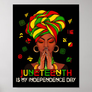 Junetetiende is mijn Onafhankelijkheidsdag na Mela Poster
