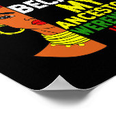 Junetetiende is mijn Onafhankelijkheidsdag niet op Poster (Hoek)