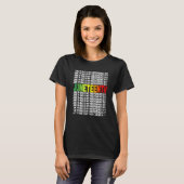 Junetetiende is mijn Onafhankelijkheidsdag T-shirt (Voorkant volledig)