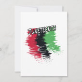 Junetetiende Kaart (Voorkant)