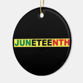 Junetetiende Keramisch Ornament (Links)