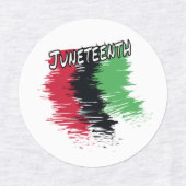 Junetetiende Labels (Design 1)