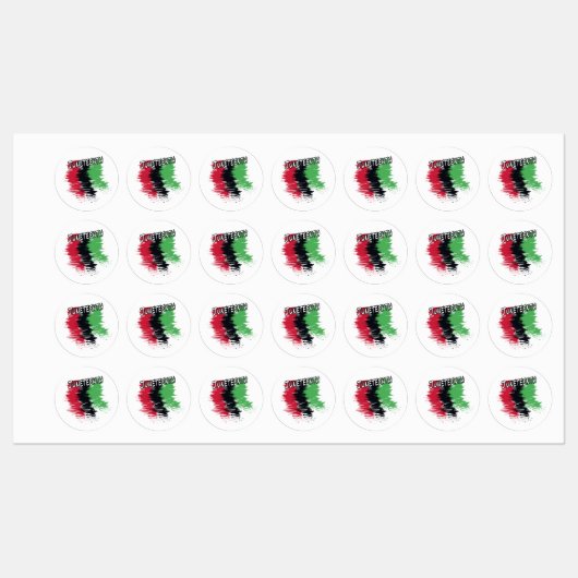 Junetetiende Labels (Vel)