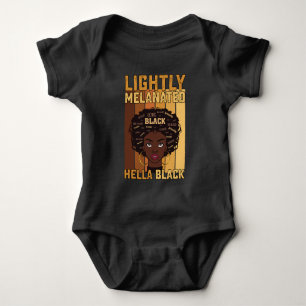 Junetetiende licht geMelaneerde Hella Black Melani Romper