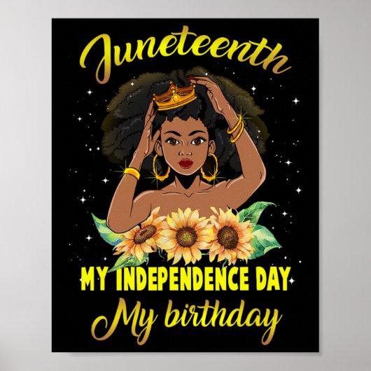 Junetetiende Mijn Onafhankelijkheidsdag Mijn verja Poster (Voorkant)