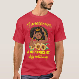 Junetetiende Mijn Onafhankelijkheidsdag Mijn verja T-shirt