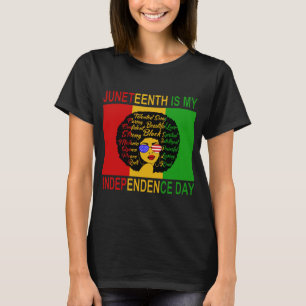 Junetetiende Onafhankelijkheidsdag na Shirt van La