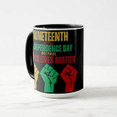 Junetetiende pan-Afrikaanse eerste Mok (Voorkant links)