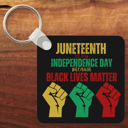 Junetetiende pan-Afrikaanse eerste Sleutelhanger (Voorkant)