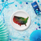 Junetetiende Papieren Bordje (Feest)