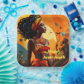 Junetetiende Papieren Bordje (Feest)