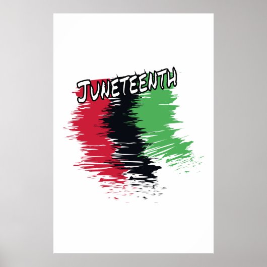 Junetetiende Poster (Voorkant)